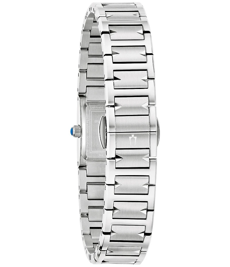 Bulova Women's Harmony Marc Anthony Two Hand Stainless Steel Bracelet Watch