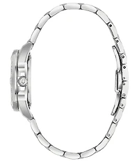 Bulova Women's Marine Star Series L Quartz Mechanical Automatic Stainless Steel Bracelet Watch