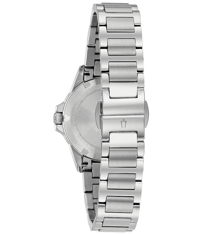 Bulova Women's Marine Star Series L Quartz Mechanical Automatic Stainless Steel Bracelet Watch