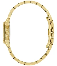 Bulova Women's Marine Star Two Hand Gold Tone Stainless Steel Bracelet Watch