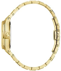 Bulova Women's Prestige Mechanical Automatic Gold Tone Stainless Steel Bracelet Watch
