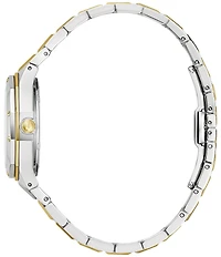 Bulova Women's Prestige Mechanical Automatic Two Tone Stainless Steel Bracelet Watch