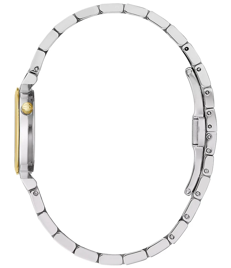 Bulova Women's Regatta Quartz Analog Two Tone Stainless Steel Bracelet Watch