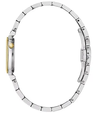 Bulova Women's Regatta Quartz Analog Two Tone Stainless Steel Bracelet Watch