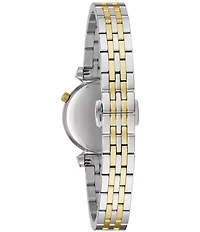 Bulova Women's Regatta Quartz Analog Two Tone Stainless Steel Bracelet Watch