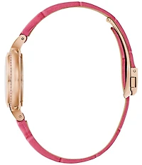 Bulova Women's Rubaiyat Two Hand Leather Strap Watch