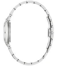 Bulova Women's Rubaiyat Two Hand Stainless Steel Bracelet Watch