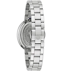 Bulova Women's Rubaiyat Two Hand Stainless Steel Quartz Analog Bracelet Watch
