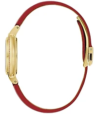 Bulova Women's Rubiyat Two Hand Leather Strap Watch
