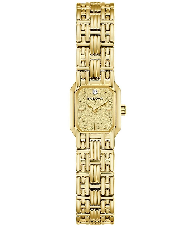 Bulova Women's Sophia Two Hand Stainless Steel Bracelet Watch