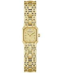 Bulova Women's Sophia Two Hand Stainless Steel Bracelet Watch