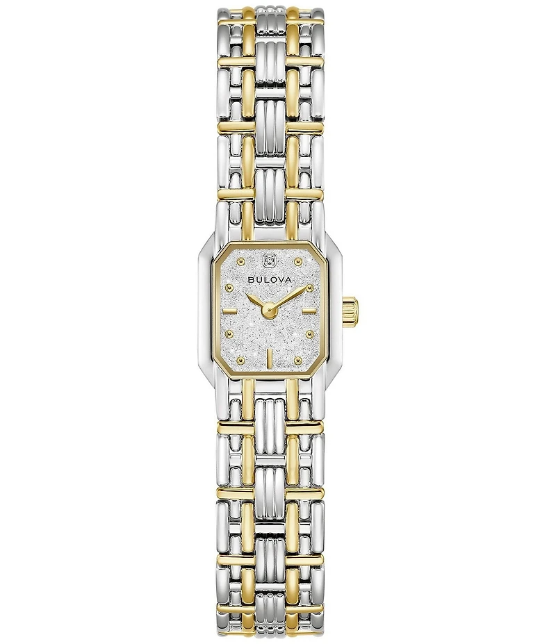 Bulova Women's Sophia Two Hand Stainless Steel Bracelet Watch