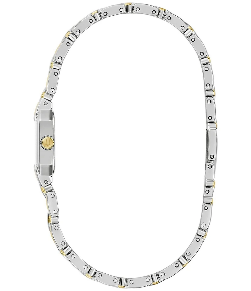 Bulova Women's Sophia Two Hand Stainless Steel Bracelet Watch
