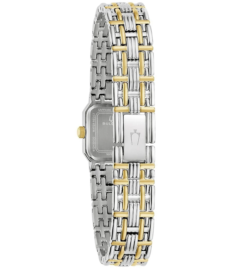 Bulova Women's Sophia Two Hand Stainless Steel Bracelet Watch