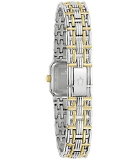 Bulova Women's Sophia Two Hand Stainless Steel Bracelet Watch