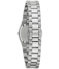 Bulova Women's Super Seville Two Hand Stainless Steel Bracelet Watch