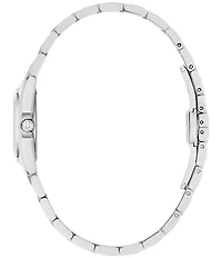 Bulova Women's Surveyor Three Hand Stainless Steel Bracelet Watch