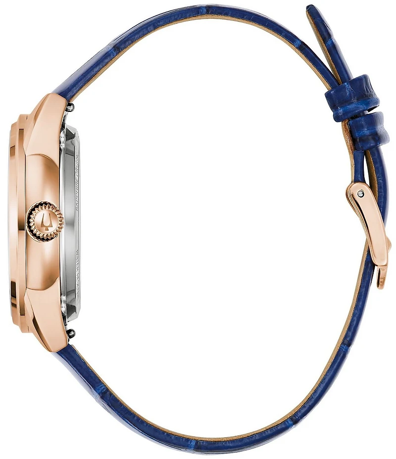 Bulova Women's Sutton Automatic Leather Strap Watch