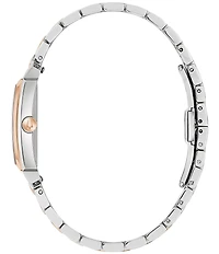 Bulova Women's Two Hand Two Tone Stainless Steel Bracelet Watch