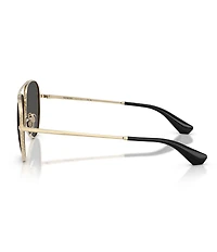 Burberry Unisex BE3172 59mm Pilot Sunglasses