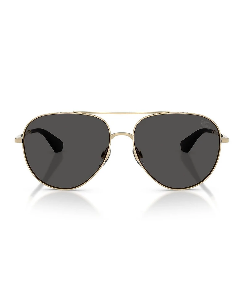 Burberry Unisex BE3172 59mm Pilot Sunglasses