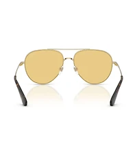 Burberry Unisex BE3172 59mm Pilot Sunglasses