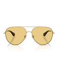 Burberry Unisex BE3172 59mm Pilot Sunglasses