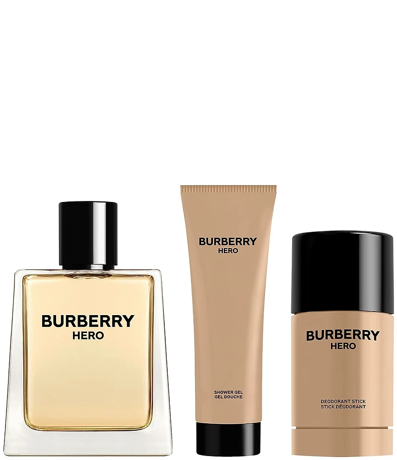 Burberry Men's Burberry Hero Eau de Toilette Trio Gift Set