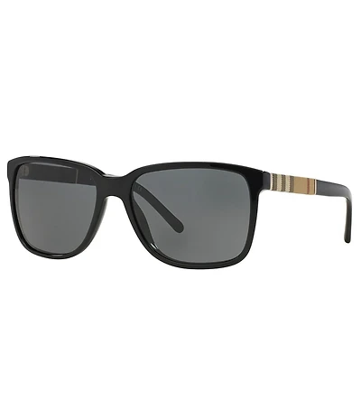 Burberry Men's Heritage BE4181 Square Sunglasses