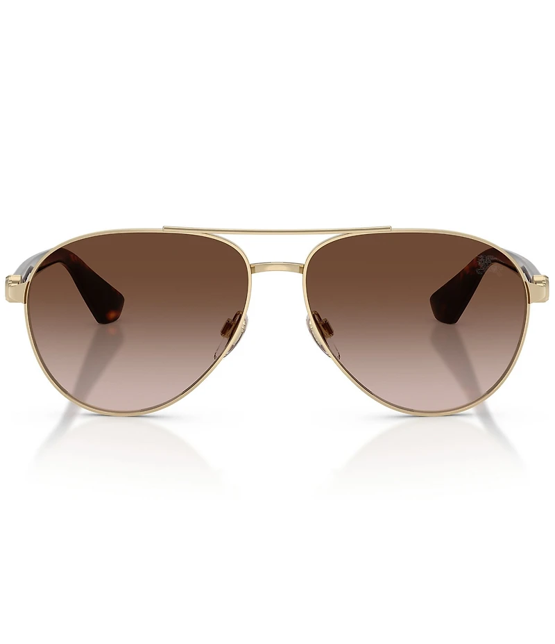 Burberry Men's BE3167 59mm Aviator Sunglasses