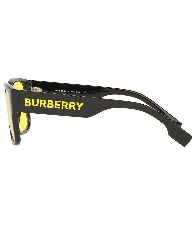 Burberry Men's BE4358 Knight 57mm Square Sunglasses