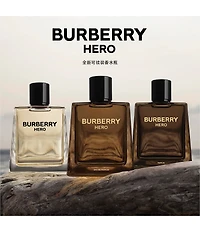 Burberry Men's Hero Eau de Parfum & Parfum Trio Gift Set