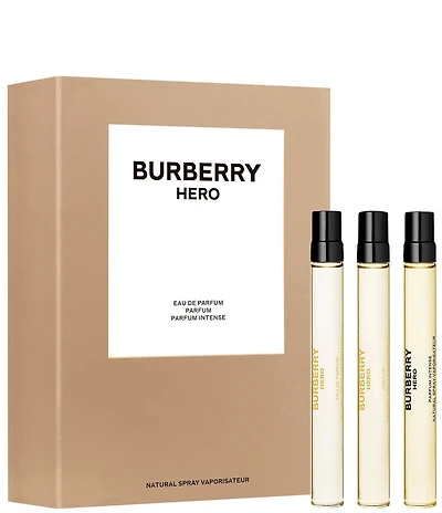 Burberry Men's Hero Eau de Parfum & Parfum Trio Gift Set
