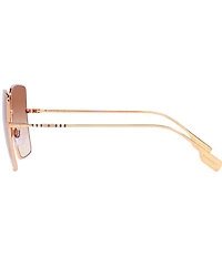Burberry Women's BE3133 Daphne 58mm Square Sunglasses