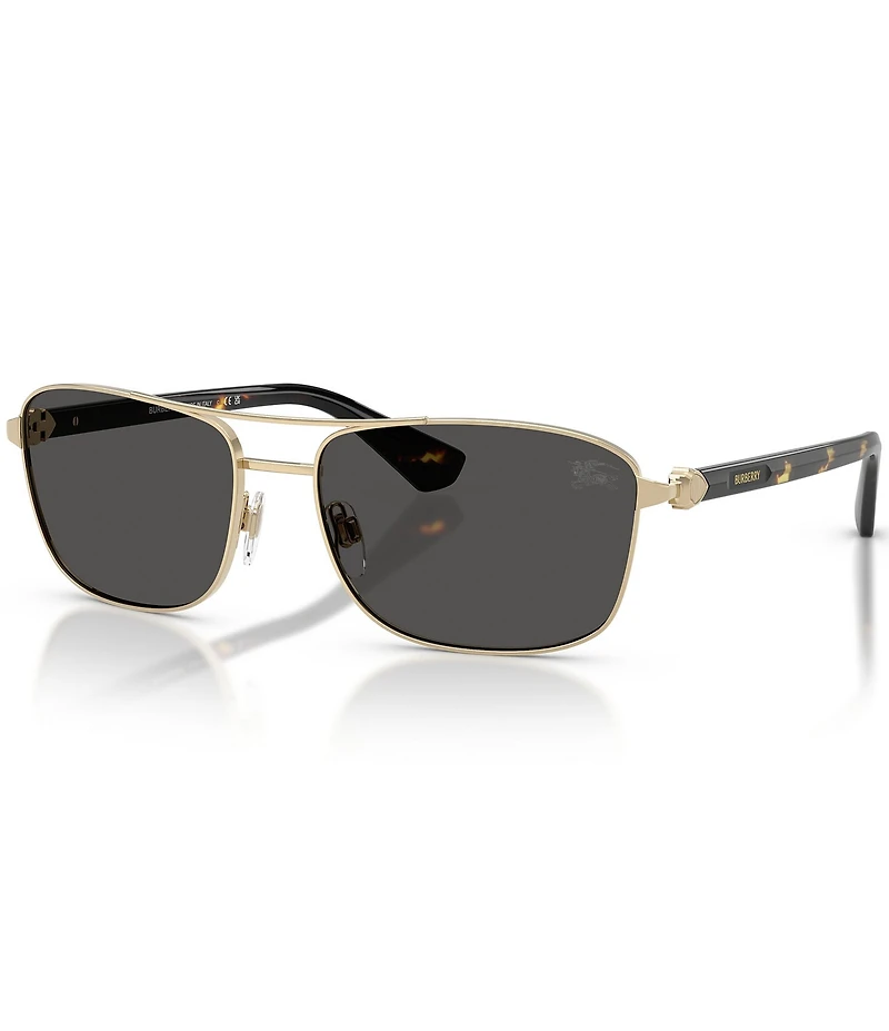 Burberry Women's BE31631 60mm Rectangle Sunglasses