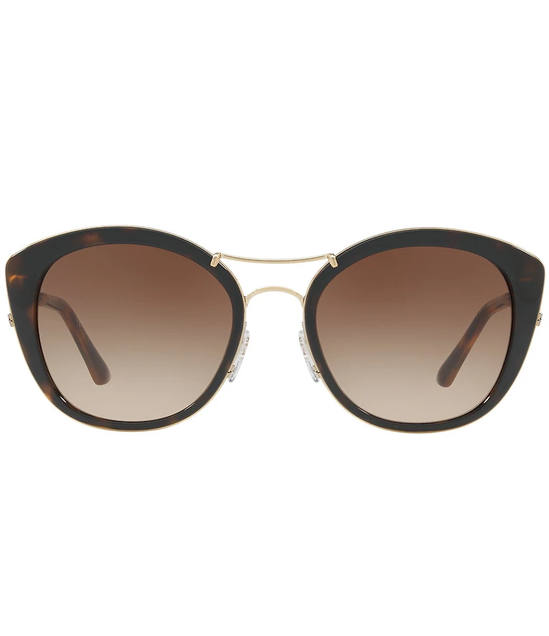 Burberry Womens BE4251Q 53mm Round Sunglasses