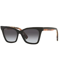 Burberry Women's BE4346 Elsa 53mm Square Sunglasses