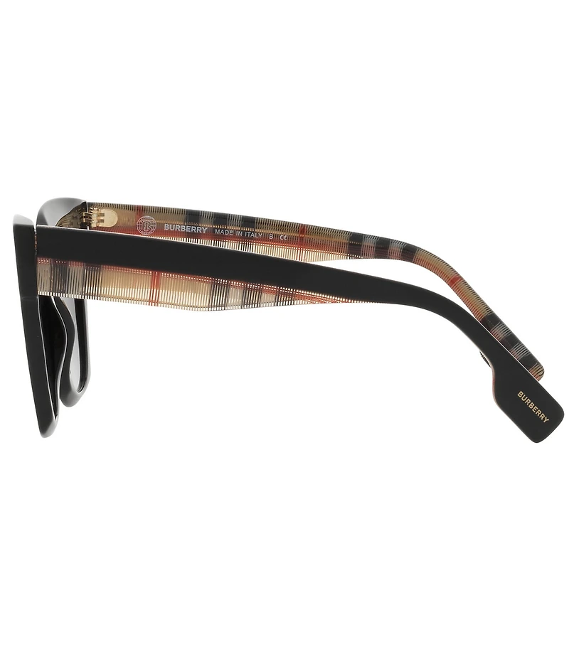 Burberry Women's BE4364 Kitty 49mm Square Sunglasses