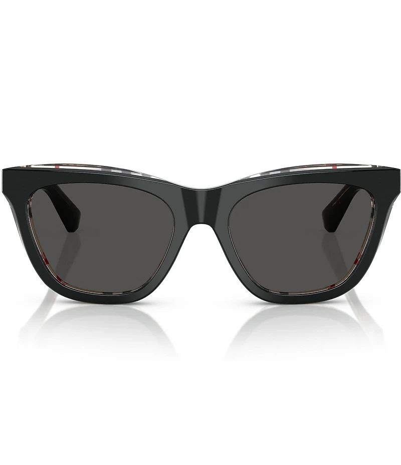 Burberry Women's BE4435 53mm Detailed Cat Eye Sunglasses