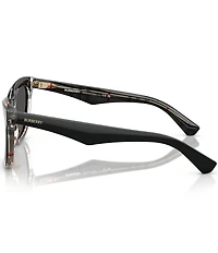 Burberry Women's BE4435 53mm Detailed Cat Eye Sunglasses