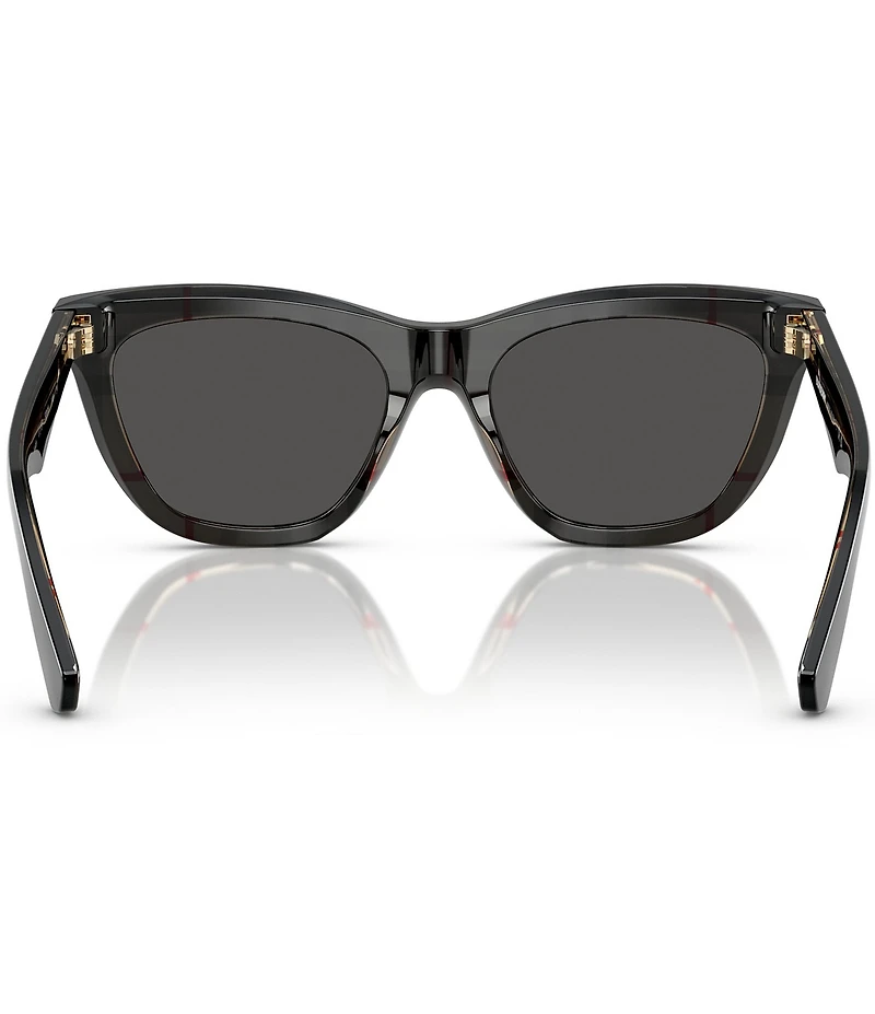 Burberry Women's BE4435 53mm Detailed Cat Eye Sunglasses