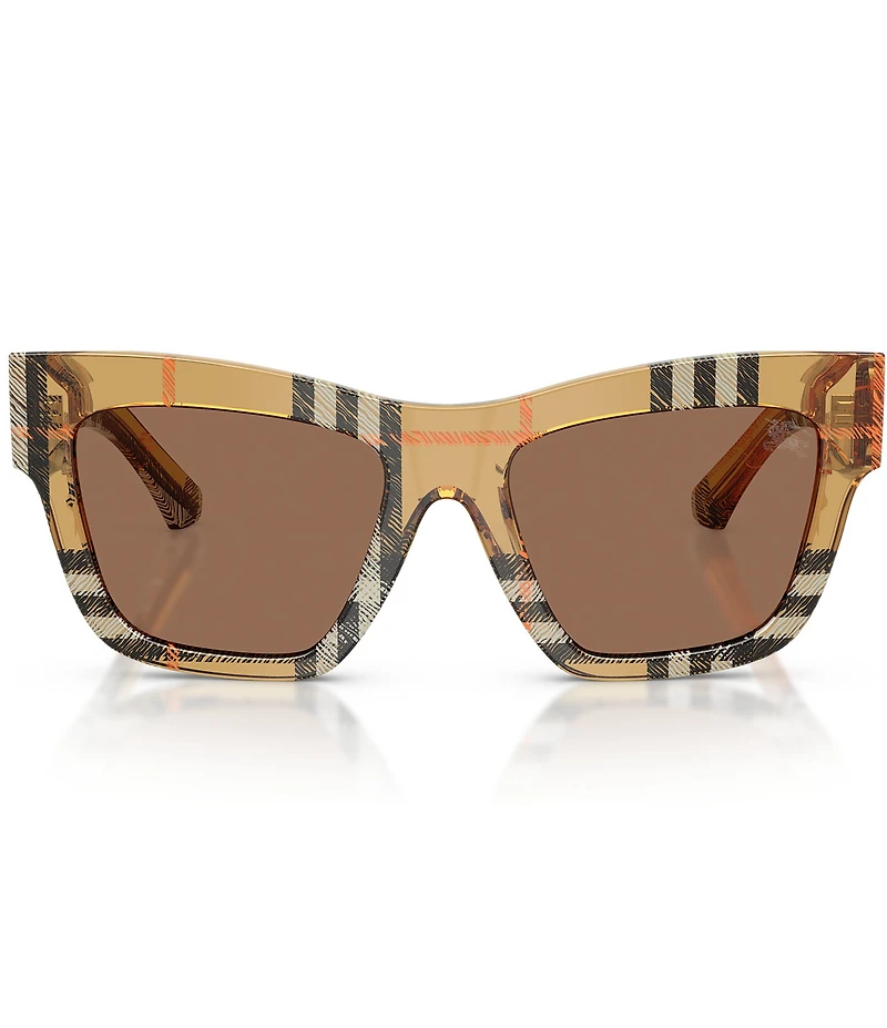 Burberry Women's BE4449F 53mm Butterfly Sunglasses