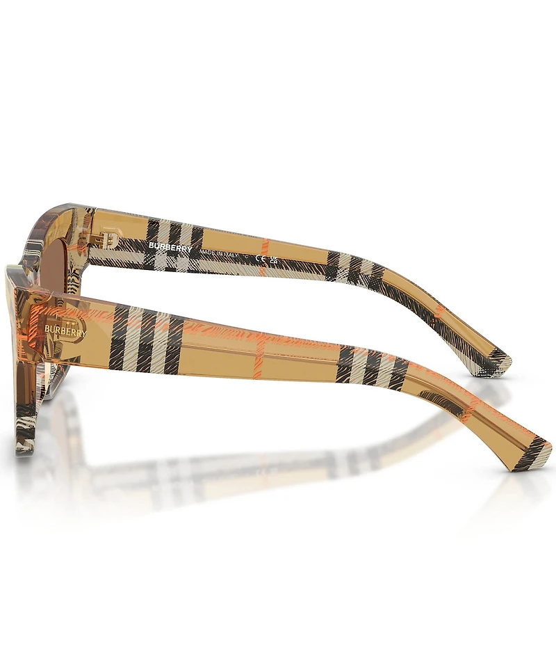 Burberry Women's BE4449F 53mm Butterfly Sunglasses