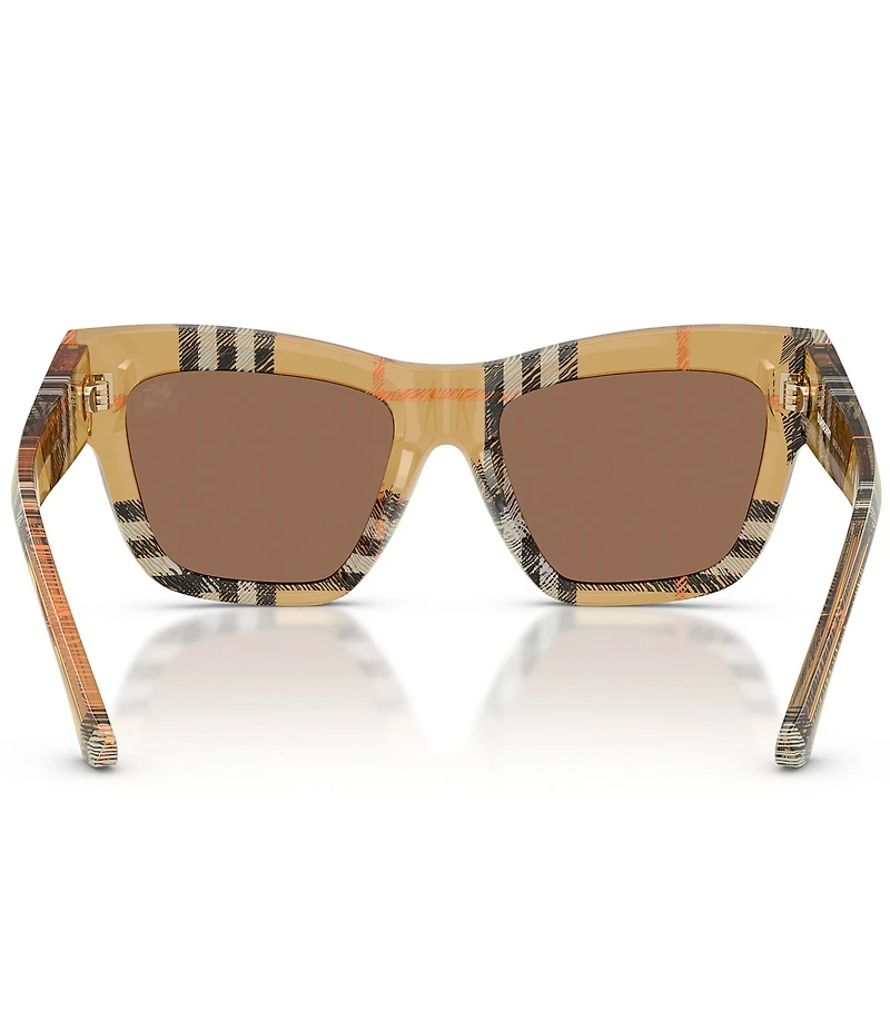 Burberry Women's BE4449F 53mm Butterfly Sunglasses