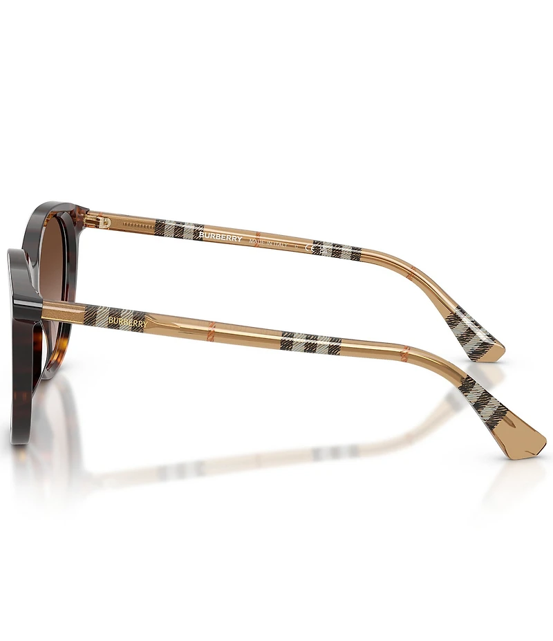 Burberry Women's BE4455F 55mm Round Sunglasses