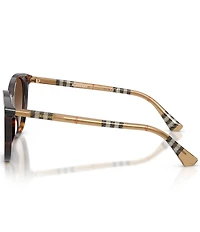 Burberry Women's BE4455F 55mm Round Sunglasses
