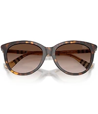 Burberry Women's BE4455F 55mm Round Sunglasses
