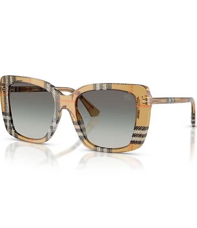 Burberry Women's BE4456 54mm Square Sunglasses