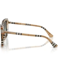 Burberry Women's BE4456F 54mm Square Sunglasses