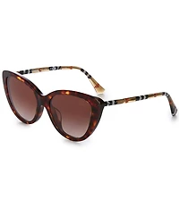Burberry Women's BE4457F 55mm Cat Eye Sunglasses